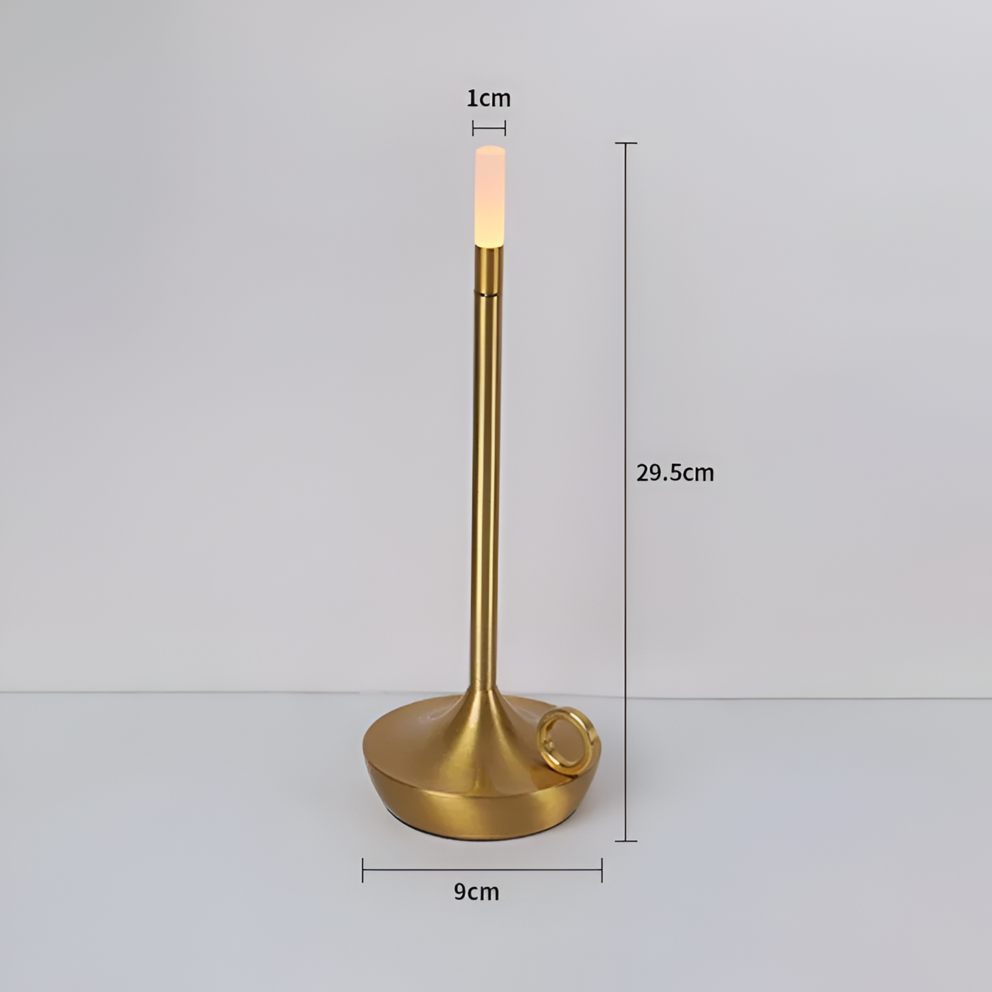 LunaGlow Kaarslamp – Een zacht licht voor rustige avonden