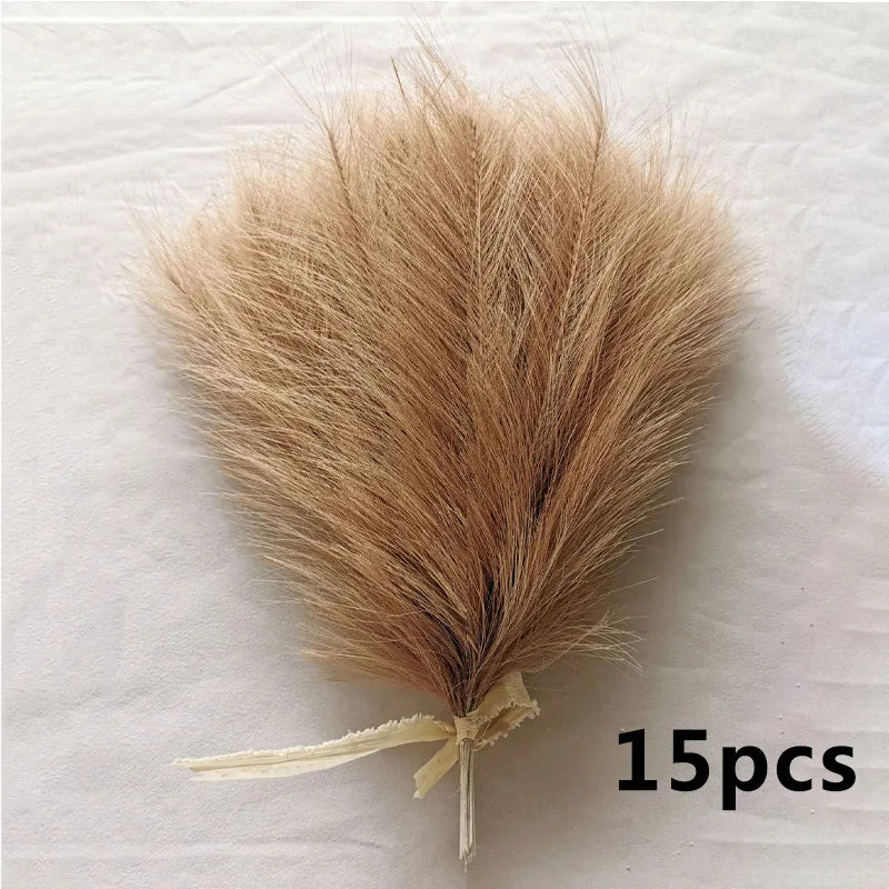 Artificial Pampas Grass Flower Bouquet for Home & Wedding Decoration