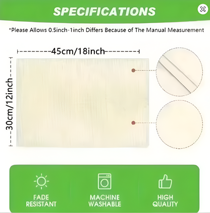 Faces of Africa Placemats – Artful dining, inspired by heritage