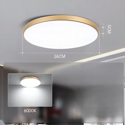 Moderne LED-plafondlamp – Slank, helder en waterdicht ontwerp