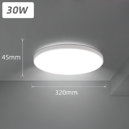 Moderne LED-plafondlamp – Slank, helder en waterdicht ontwerp