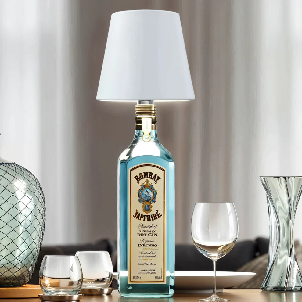 Wireless Wine Bottle Lamp – Artful Light, Infinite Possibilities