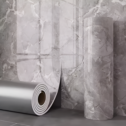 Thick Foam Marble Wallpaper – Soft Texture, Lasting Elegance