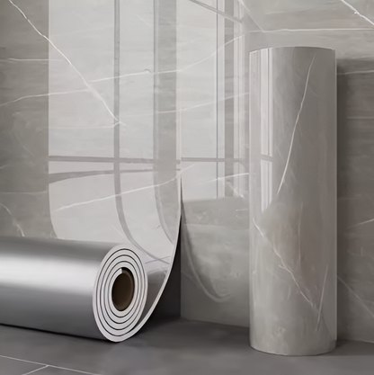 Thick Foam Marble Wallpaper – Soft Texture, Lasting Elegance