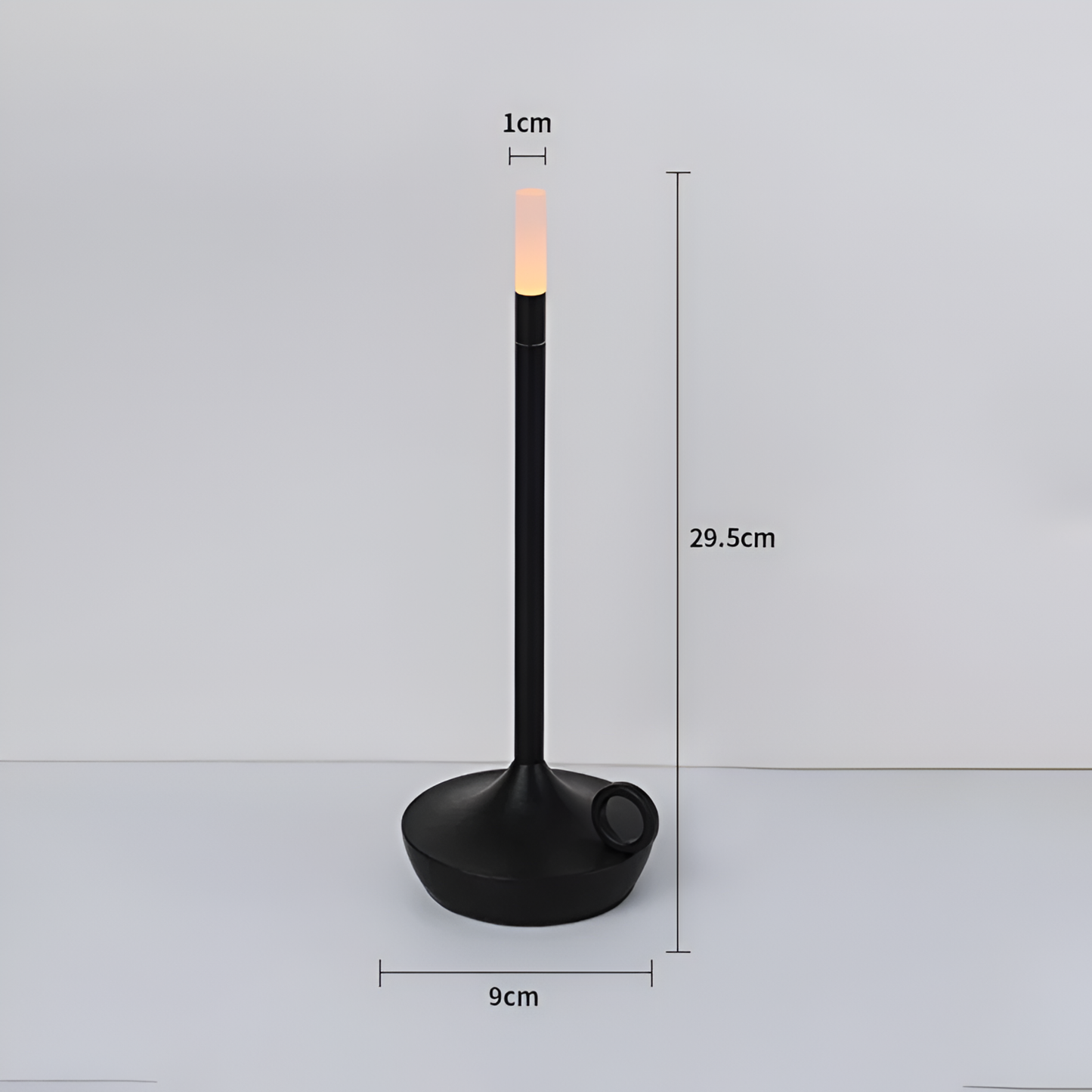 LunaGlow Kaarslamp – Een zacht licht voor rustige avonden