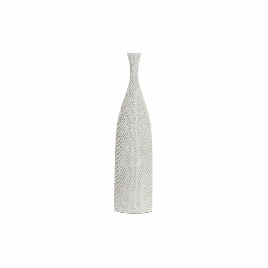 Modern Resin Vases — Beige & White (Set of 2)