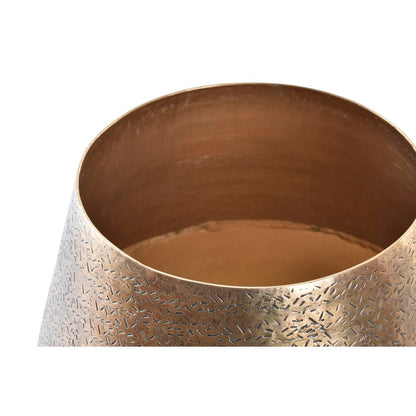 Loft Planter Set — Aged Gold & Silver Finish