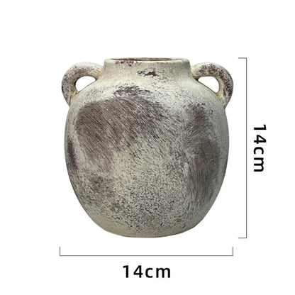 Ceramic Wabi-Sabi Vase – Quiet form, timeless imperfection in balance