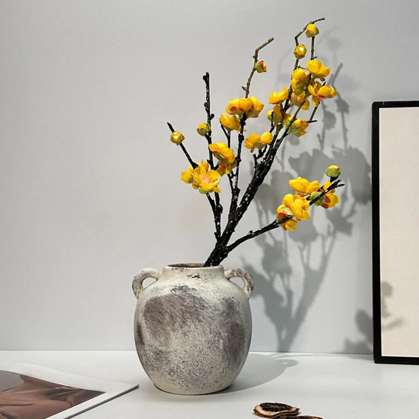 Ceramic Wabi-Sabi Vase – Quiet form, timeless imperfection in balance