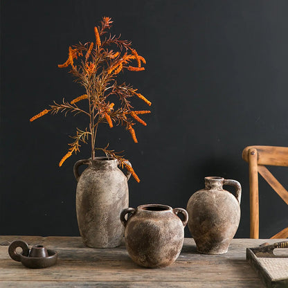 Ceramic Wabi-Sabi Vase – Quiet form, timeless imperfection in balance