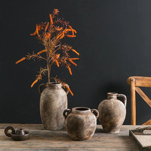 Ceramic Wabi-Sabi Vase – Quiet form, timeless imperfection in balance