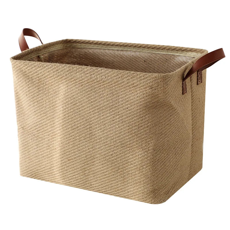 Cotton Rope & Jute Storage Basket – Natural texture for calm, collected spaces