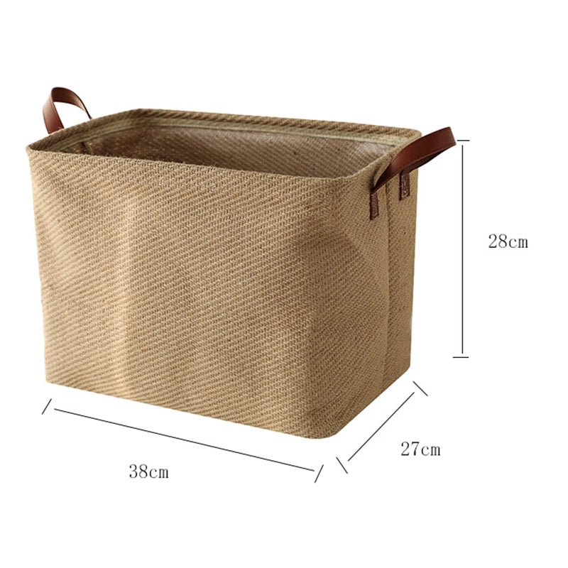 Cotton Rope & Jute Storage Basket – Natural texture for calm, collected spaces