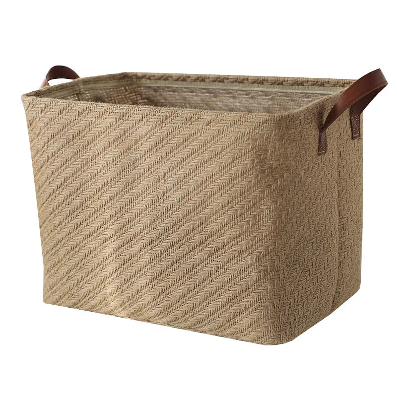 Cotton Rope & Jute Storage Basket – Natural texture for calm, collected spaces