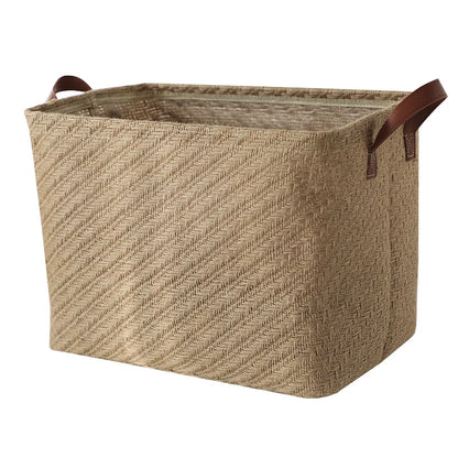 Cotton Rope & Jute Storage Basket – Natural texture for calm, collected spaces