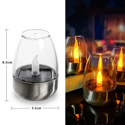 Solar Candle Lamp – Light gathered by day, peace returned by night