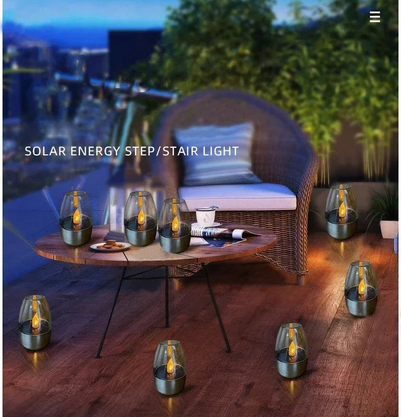 Solar Candle Lamp – Light gathered by day, peace returned by night