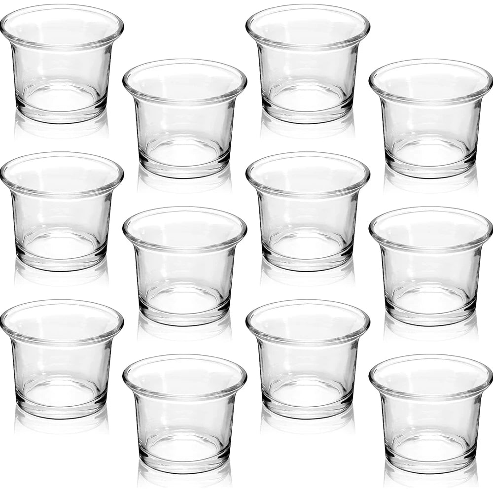 Clear Glass Tealight Holders – Light made simple and pure