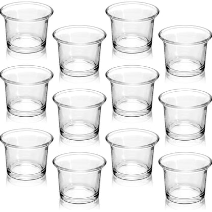 Clear Glass Tealight Holders – Light made simple and pure