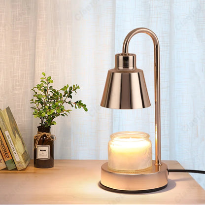 Electric Candle Melting Table Lamp – Soft light, gentle warmth for serene spaces