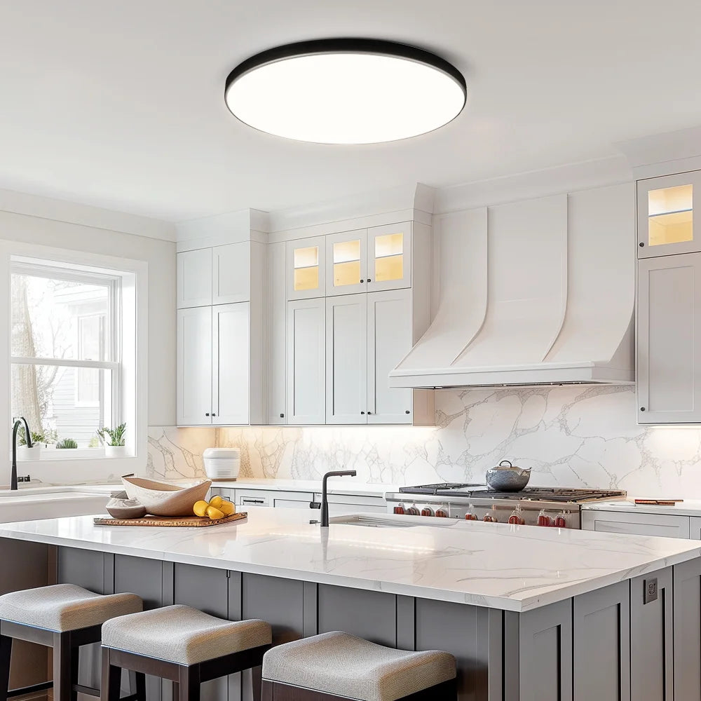 Modern LED Ceiling Lamp – Slim, Bright & Waterproof Design