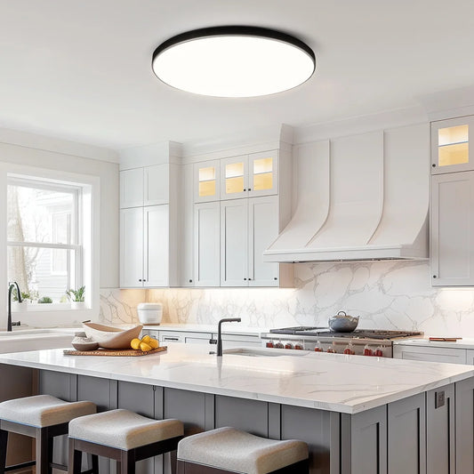 Modern LED Ceiling Lamp – Slim, Bright & Waterproof Design