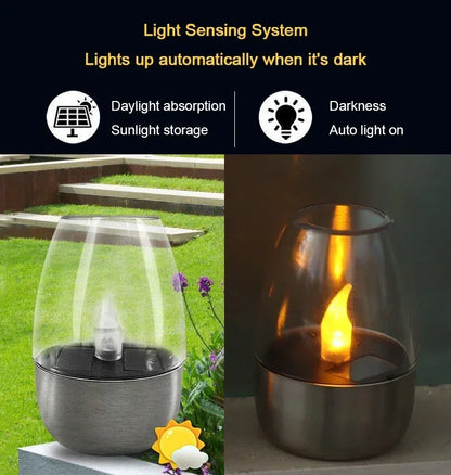 Solar Candle Lamp – Light gathered by day, peace returned by night