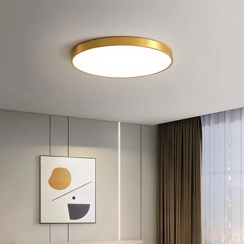 Modern LED Ceiling Lamp – Slim, Bright & Waterproof Design