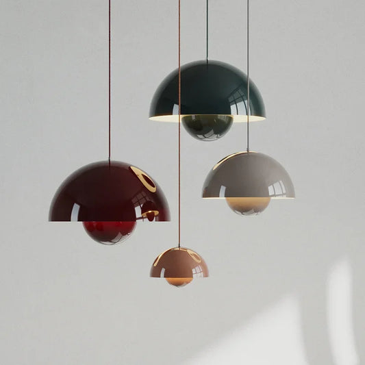 Nodic Flowerpot Pendant Light - Modern form, colorful glow, effortless charm
