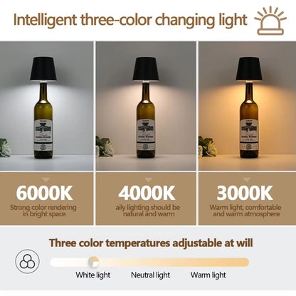 Wireless Wine Bottle Lamp – Artful Light, Infinite Possibilities