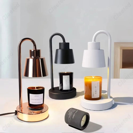 Electric Candle Melting Table Lamp – Soft light, gentle warmth for serene spaces