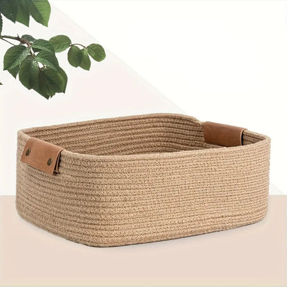 Cotton Rope Storage Basket – Quiet order in soft form