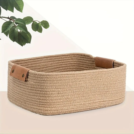 Cotton Rope Storage Basket – Quiet order in soft form