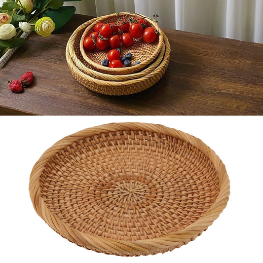 Rattan Fruit Tray – A Quiet Celebration of Nature and Craft