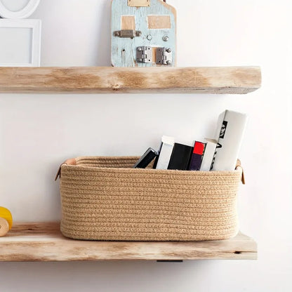 Cotton Rope Storage Basket – Quiet order in soft form