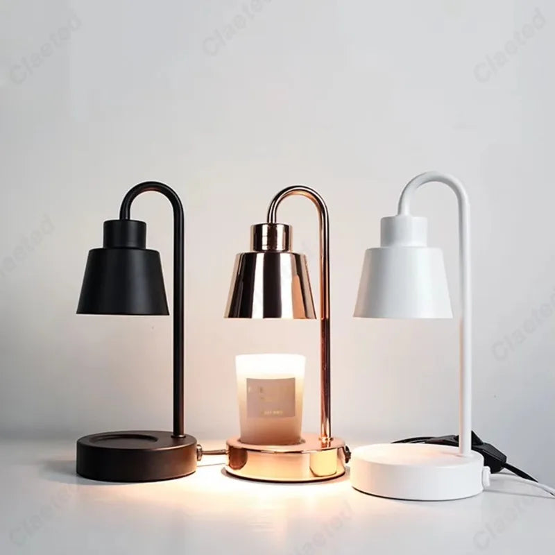 Electric Candle Melting Table Lamp – Soft light, gentle warmth for serene spaces