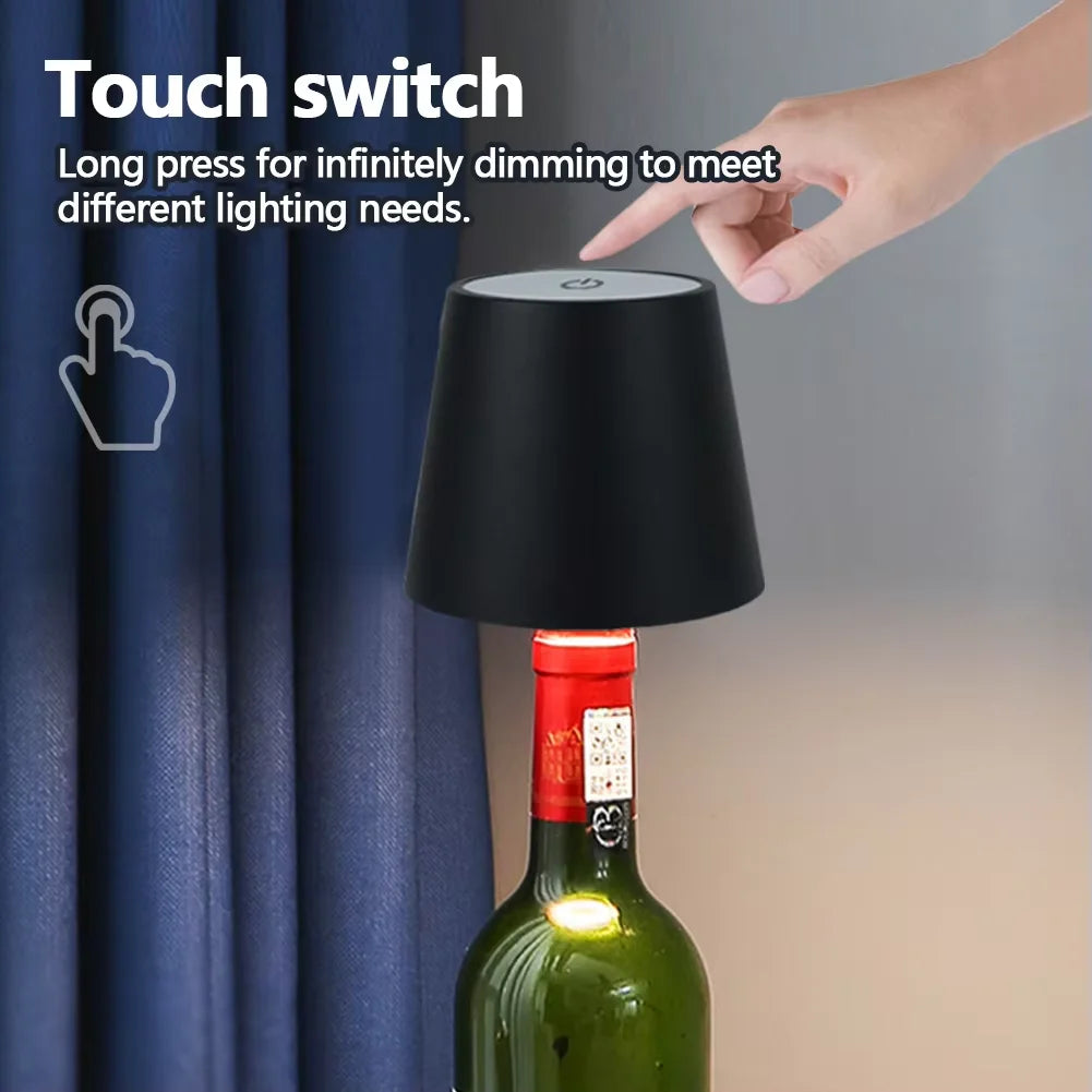 Wireless Wine Bottle Lamp – Artful Light, Infinite Possibilities