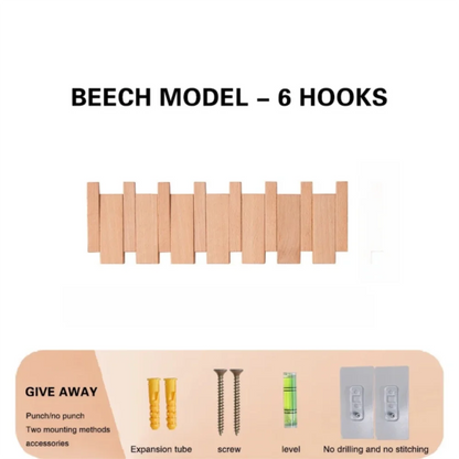 PianoWood Wall Rack – Rhythm, order, and quiet design