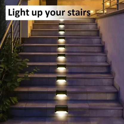 SolarGlow Path Light – Gentle warmth beneath every step
