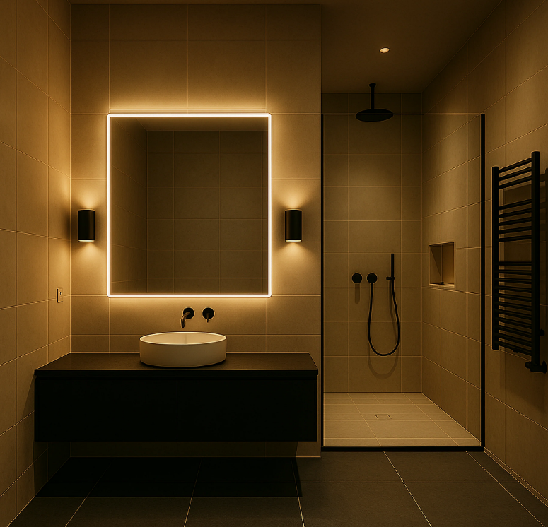 Cylindrical Plug-In LED Night Light - Soft ambient glow for calm, cozy evenings