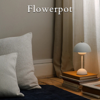 Rechargeable Flower Bud Table Lamp – Soft blooming glow for calm modern spaces