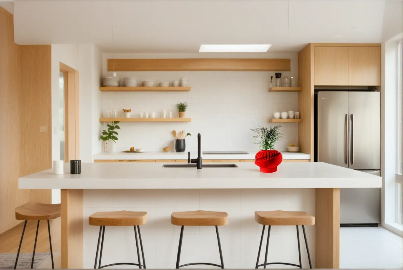 Modern Minimalist Plant Pot – Quiet Form, Living Balance