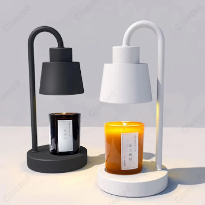 Electric Candle Melting Table Lamp – Soft light, gentle warmth for serene spaces