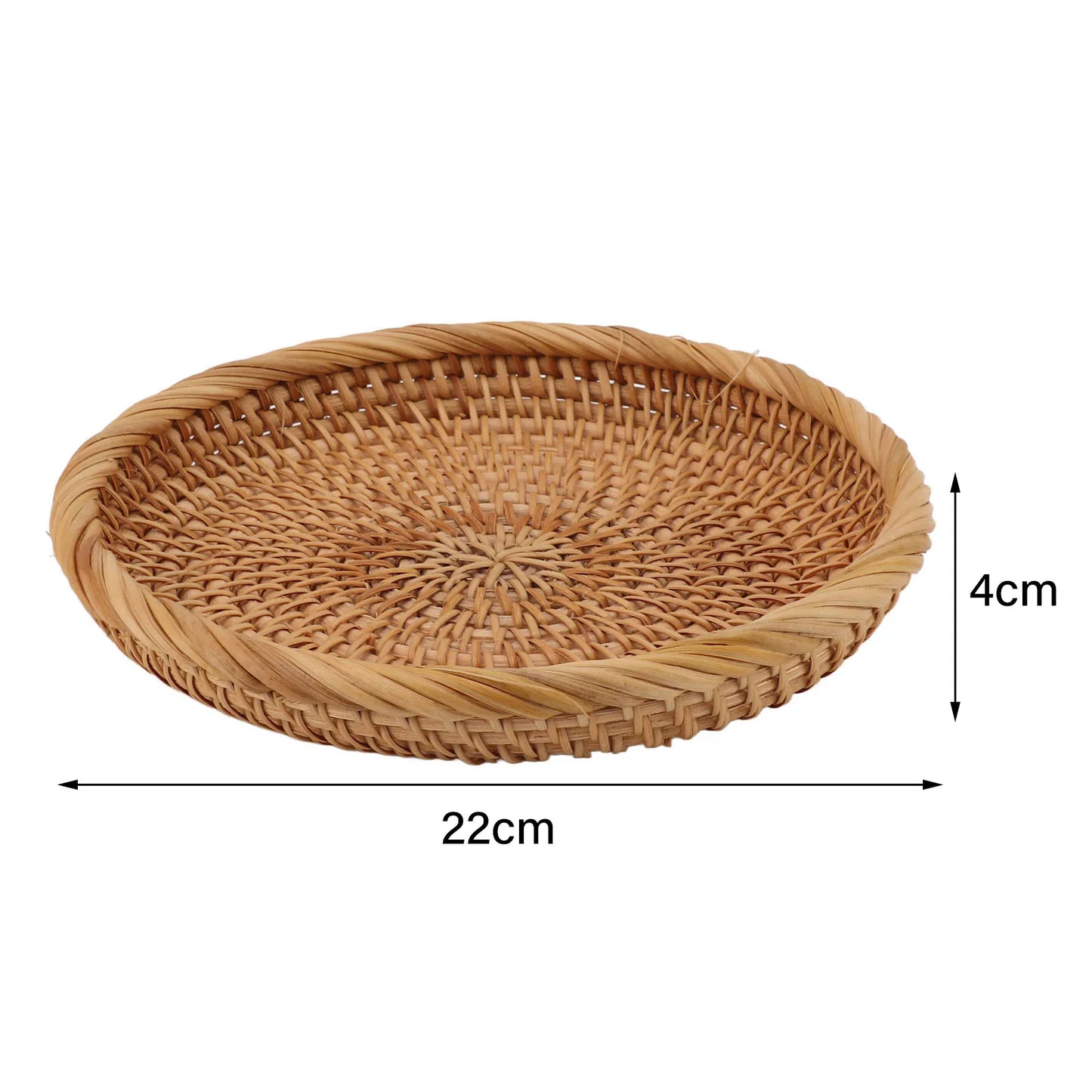 Rattan Fruit Tray – A Quiet Celebration of Nature and Craft