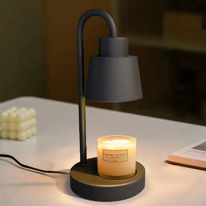 Electric Candle Melting Table Lamp – Soft light, gentle warmth for serene spaces