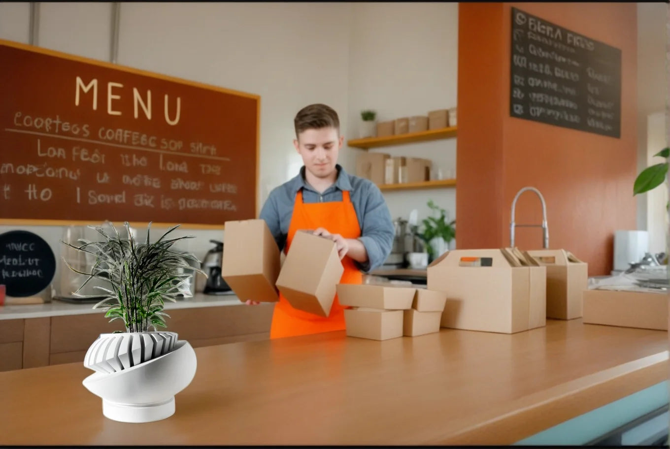 Modern Minimalist Plant Pot – Quiet Form, Living Balance