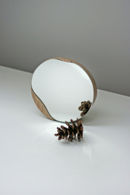 PUDDLE Standing Mirror — Nature-Inspired Form