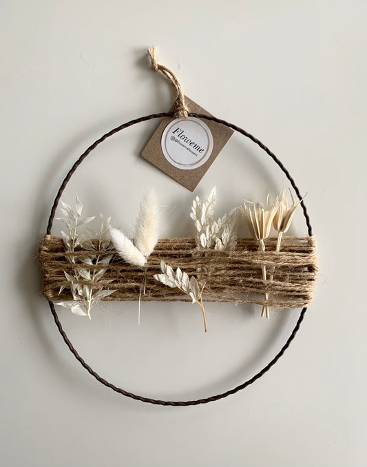 Handcrafted Dried Flower Wreath